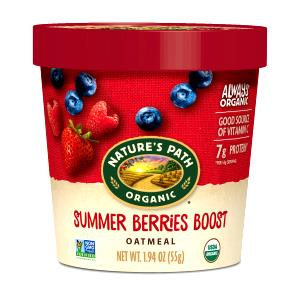 1 container (55 g) Summer Berries Boost Oatmeal