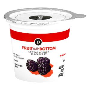 1 container (6 oz) Fruit on the Bottom Yogurt - Boysenberry