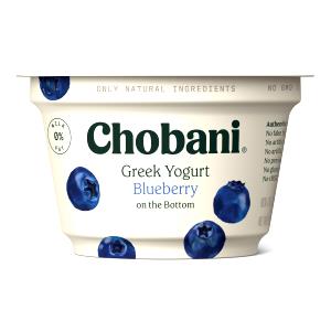 1 container (6 oz) Greek Nonfat Yogurt - Blueberry