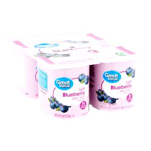 1 container (6 oz) Light Blueberry Yogurt