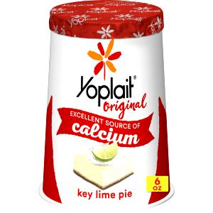 1 container (6 oz) Light Fat Free Yogurt - Key Lime Pie