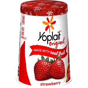 1 container (6 oz) Light Fat Free Yogurt - Strawberry (6 oz)