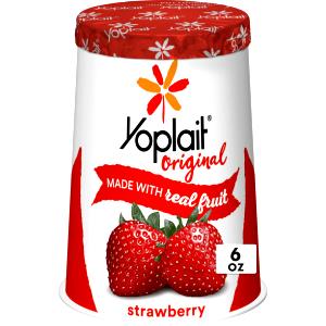 1 container (6 oz) Low Fat Blended Strawberry Yogurt