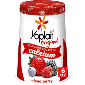 1 container (6 oz) Original Mixed Berry Yogurt