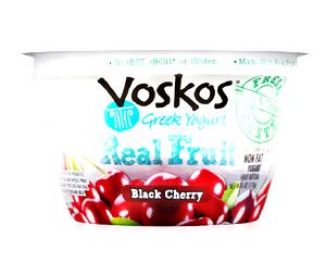 1 container (6 oz) Real Fruit Yogurt - Black Cherry