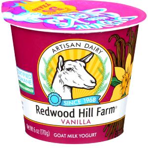 1 container (6 oz) Vanilla Goat Milk Yogurt