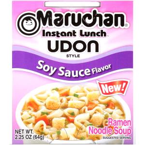 1 container (64 g) Instant Lunch - Udon Style Soy Sauce Flavor