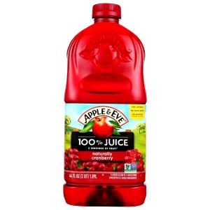 1 container (6.75 oz) Naturally Cranberry 100% Juice (Container)