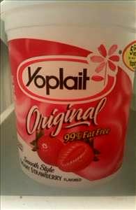 1 container (8 oz) Grande! Large Size Creamy Yogurt - Strawberry