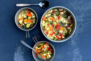 1 Container Blended Vegetable Medley Soup, Rts