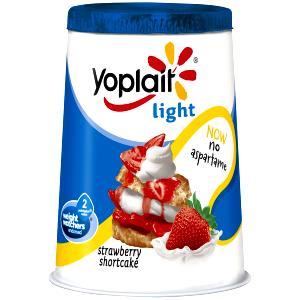 1 container Light Fat Free Yogurt - Strawberry Shortcake