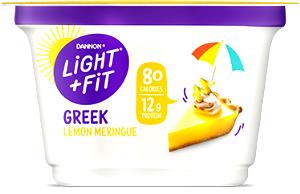 1 Container Light & Fit Nonfat, Honeydew Yogurt