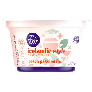 1 Container Light & Fit Nonfat, Passion Fruit Yogurt