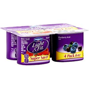 1 container Lite Raspberry Acai Yogurt