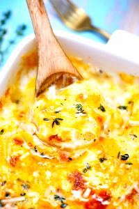 1 Container Lunch Entrée, Cheesy Homestyle Potatoes