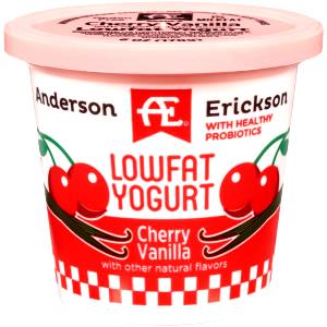 1 container Organic Lowfat Cherry Vanilla Yogurt