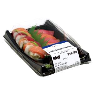 1 container Salmon Delight Combo