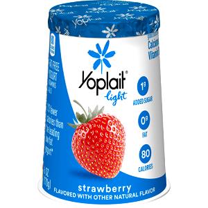 1 container Strawberry Light Yogurt