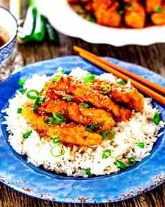 1 container White Meat Chicken in Ginger Sauce