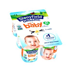 1 Container Yobaby Yogurt, Vanilla