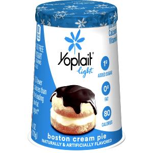 1 Container Yogurt, Light, Boston Cream Pie