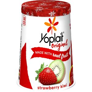 1 Container Yogurt, Original, Strawberry Kiwi