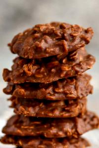 1 cookie (16 g) No Bake Peanut Butter Fudge Cookies