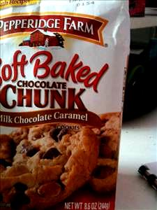 1 cookie (31 g) Soft Baked Chocolate Chunk Milk Chocolate Caramel Cookies