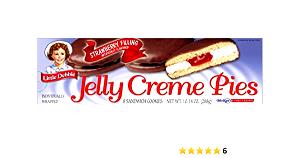 1 cookie (35 g) Jelly Creme Pies