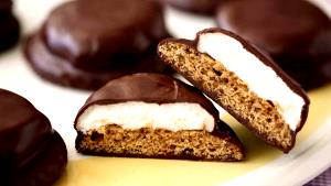 1 Cookie Chocolate Covered Marshmallow Cookie