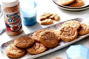 1 cookie Cinnamon Crunch Snickerdoodle Cookie