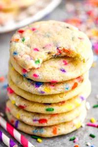 1 cookie Sugar Cookie with Sprinkles