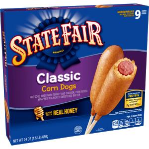 1 corn dog (76 g) Corn Dog