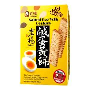 1 cracker (10 g) Salted Egg Yolk Cookies