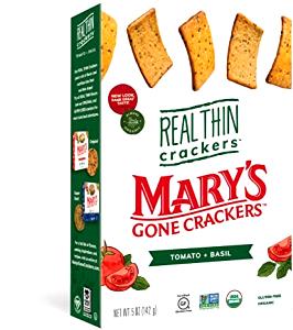 1 cracker (6 g) Tomato Basil Sea Crackers