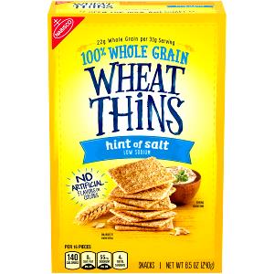 1 Cracker Whole Wheat Crackers (Low Salt)