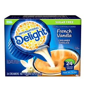 1 creamer (13 ml) Sugar Free French Vanilla Coffee Creamer Singles