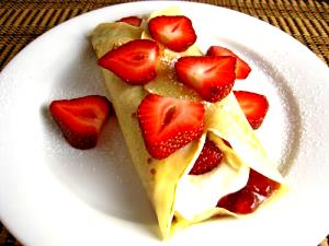 1 crepe (71 g) Strawberry Cheesecake Crepes