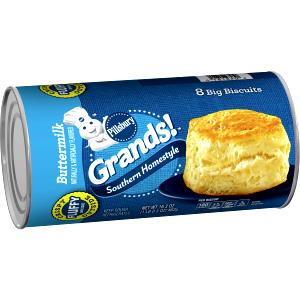 1 Crescent Biscuit Baking Powder or Buttermilk Biscuit (from Refrigerated Dough)