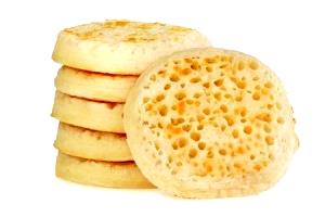 1 crumpet (44.2 g) Crumpets