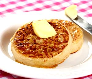 1 crumpet (52 g) British Style Cinnamon Crumpets