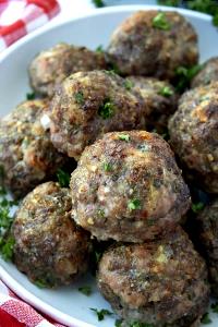 1 Cubic Inch Beef Meatballs