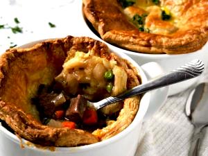 1 Cubic Inch Beef Pot Pie