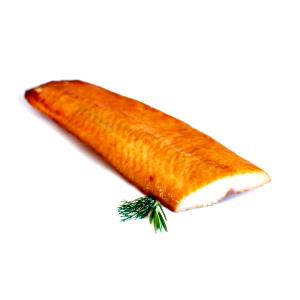 1 Cubic Inch Boneless Smoked Sturgeon