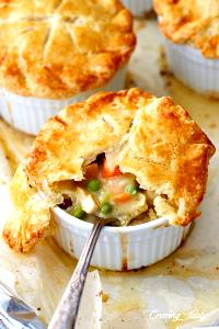 1 Cubic Inch Chicken or Turkey Pot Pie