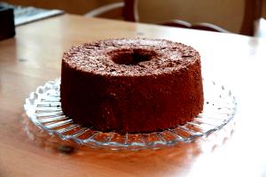 1 Cubic Inch Chocolate Angel Food Cake