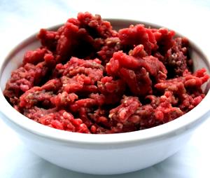 1 Cubic Inch Cooked Lean Ground Beef