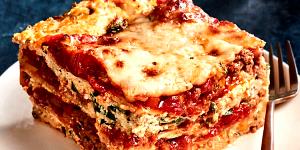 1 Cubic Inch Lasagna with Meat