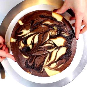 1 Cubic Inch Marble Cake without Icing