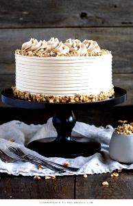 1 Cubic Inch Nut Cake with Icing